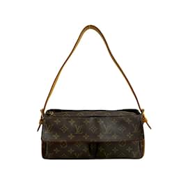 Borsa a Spalla in Pelle Monogram Viva Cite di Louis Vuitton