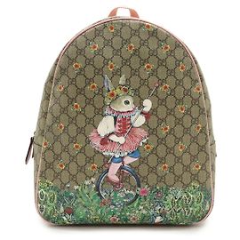 Gucci GG Supreme Coated Canvas Backpack