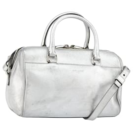 Borsa Duffle Classica in Pelle 24 di Saint Laurent