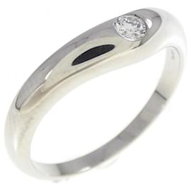 Anello Bvlgari con diamante in platino - Bulgari