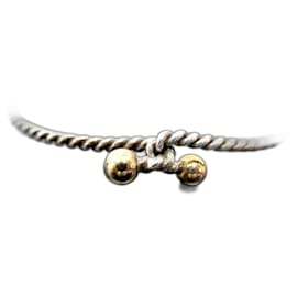 Tiffany & Co. bracciale a spirale bicolore Bracciale in argento sterling 925 / 750 / oro giallo