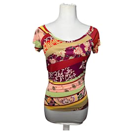Camicia vintage Etro in viscosa multicolore M/L