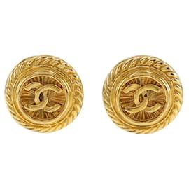 Orecchini a clip vintage Coco Mark di Chanel