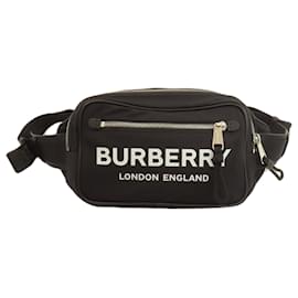 Marsupio in nylon nero Burberry