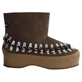 Autre Marque Brown suede boots