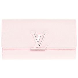 LOUIS VUITTON Capucines Lederaccessoire in Rosa - 102771