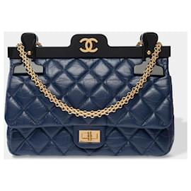 Borsa CHANEL 2.55 in Pelle Blu - 103082