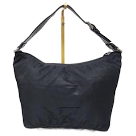 Borsa a Spalla Prada Tessuto Nera