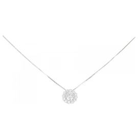 Autre Marque Collana di diamanti in platino PT900 PT850