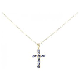 Autre Marque Collana in zaffiro Au750