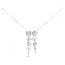 Autre Marque Collana Akoya Pearl K14WG K10WG