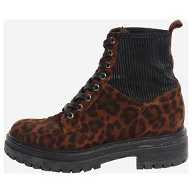 Gianvito Rossi Stiefeletten mit Leopardenmuster - Größe EU 37
