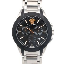 Versace Herren Quarz Chronograph Uhr aus Edelstahl VEM8