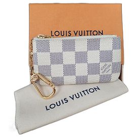 Louis Vuitton Key Pouch Damier Azur