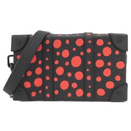 Borsa a spalla portafoglio Soft Trunk in Taurillon Louis Vuitton