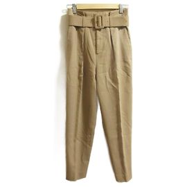 Autre Marque Hochtaillierte, taillierte Hose mit Gürtel ebure