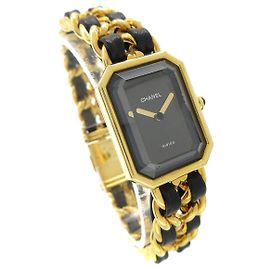 Chanel Premiere Rock Quartz Metallo Placcato e Pelle 20