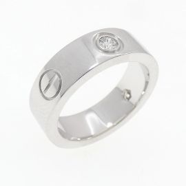 Cartier Love Halb-Diamant Ring