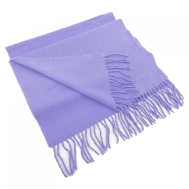 Stola in cashmere Hermès in viola