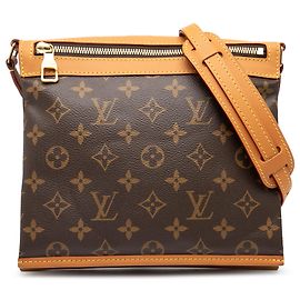 Borsa Messenger PM Saumur Monogramma Marrone Louis Vuitton