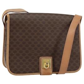 Céline Borsa a Spalla Celine Vintage Macadam in Tela e Pelle