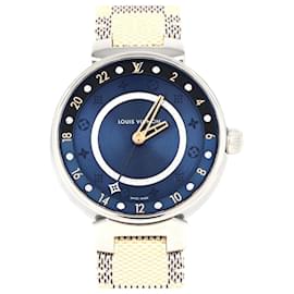 Louis Vuitton Tambour Dual Time Uhr