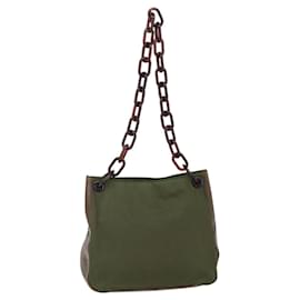 Borsa a Spalla Vintage Prada Tessuto