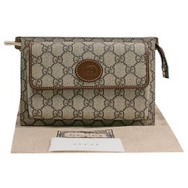 Gucci Cintura Sling in pelle GG Monogram