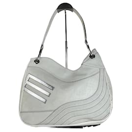 Borsa in pelle Etro vintage bianca
