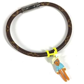 Bracelet Bangle Mascotte Hang It en Toile Monogram Louis Vuitton