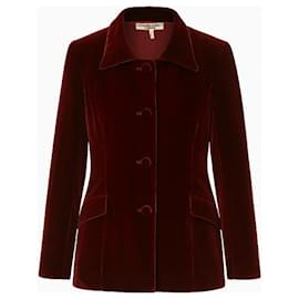 Katharine Hamnett Ensemble, Velours Grenat Modell FW1997. - Autre Marque