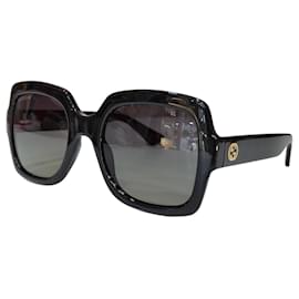 Gafas de sol Gucci cuadradas oversize negras