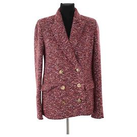 Isabel Marant Etoile Rosa Wolljacke
