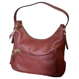 Borsa a mano Lancel French Flair in pelle bordeaux