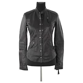 Chaqueta de cuero negra - Barbara Bui