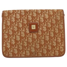Sac à épaule Trotter Vintage Christian Dior en toile moyen