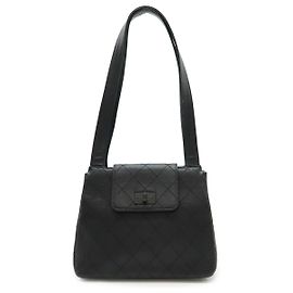 Borsa a spalla in pelle matelassé Chanel