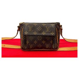 Louis Vuitton Viva Cite Monogram Leder Schultertasche