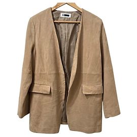 Autre Marque Chaqueta de ante sin cuello H BEAUTY&YOUTH UNITED ARROWS
