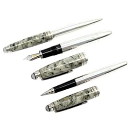 SET DI 3 PENNE MONTBLANC MEISTERSTÜCK SOULMAKERS IN ARGENTO