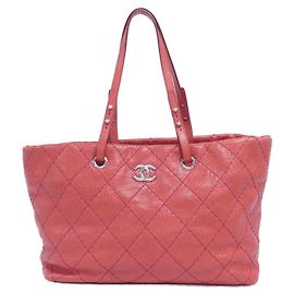 Chanel On the Road Rehledertasche