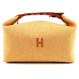 Bolsa de mão em lona BRIDE-A-GM da Hermès
