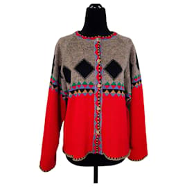 Kenzo Jungle Vintage Pullover der 1980er Jahre