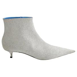 Balenciaga Botas Knife plata