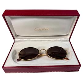 Cartier Sonnenbrille aus goldfarbenem Metall