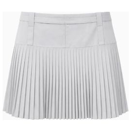 Falda plisada Guy Laroche gris