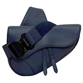 Sac Saddle bleu marine Christian Dior