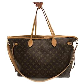 Louis Vuitton Neverfull MM Monogram Marrone