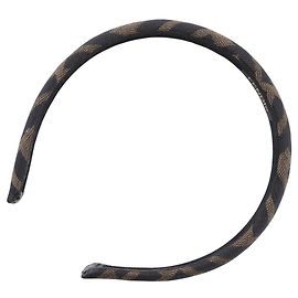 Fascia per capelli in tela nera Fendi Katyusha