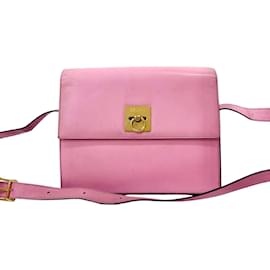Céline Borsa a spalla in pelle con logo vintage Celine